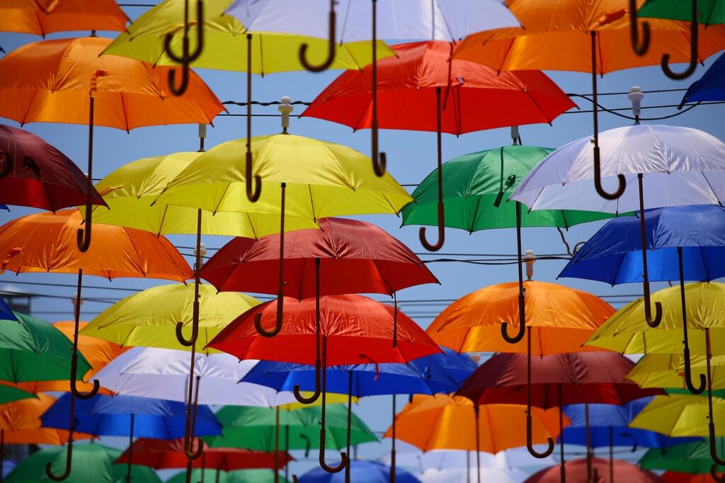 umbrellas, colorful, arts, parasols, colorful umbrellas, artistic, creativity, art installation, umbrellas, umbrellas, umbrellas, colorful, creativity, creativity, creativity, creativity, creativity